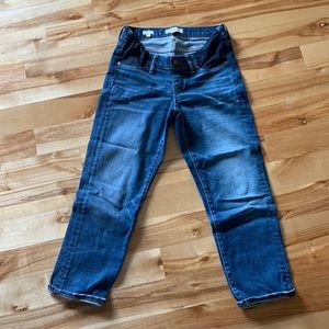 Madewell Maternity Classic Straight leg jeans